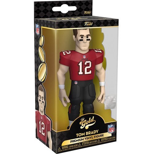 Funko NFL Buccaneers Tom Brady 5-Inch Vinyl Gold Figure - by Funko