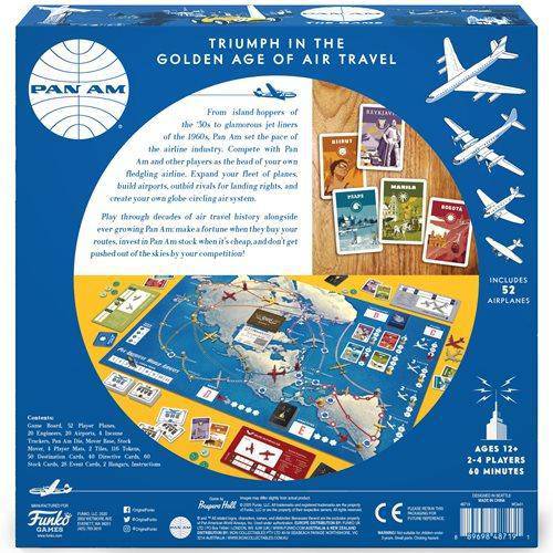 Funko Pan Am Strategy Board Game - by Funko