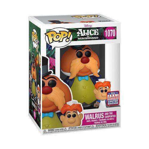 Funko Pop! 1070 - Alice in Wonderland - Walrus and the Carpenter - 2021 Convention Exclusive - by Funko