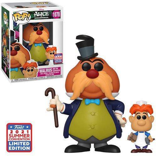 Funko Pop! 1070 - Alice in Wonderland - Walrus and the Carpenter - 2021 Convention Exclusive - by Funko