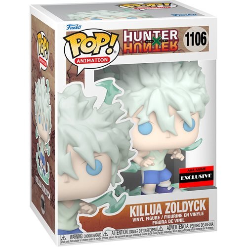 Funko Pop! 1106 Animation Hunter x Hunter - Killua Zoldyck Vinyl Figure - AAA Anime Exclusive - by Funko