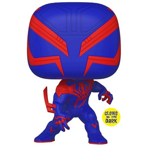 Funko Pop! 1267 - Marvel - Spider-Man: Across the Spider-Verse - Spider-Man 2099 Glow-in-the-Dark Vinyl Figure - Entertainment Earth Exclusive - by Funko