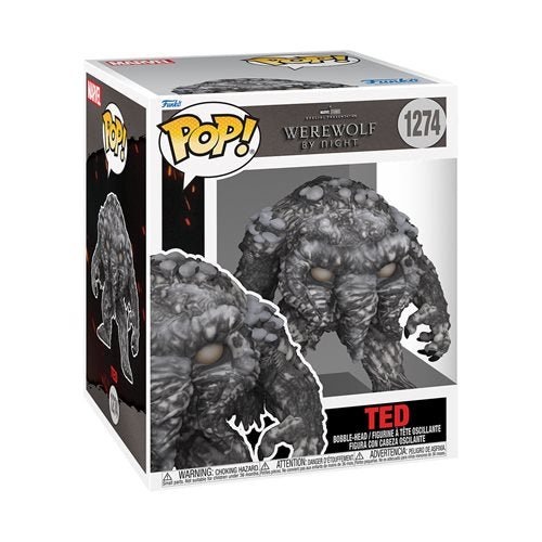 Funko Pop! 1274 - Marvel Werewolf by Night - Ted Vinyl Figure - Super Size - by Funko