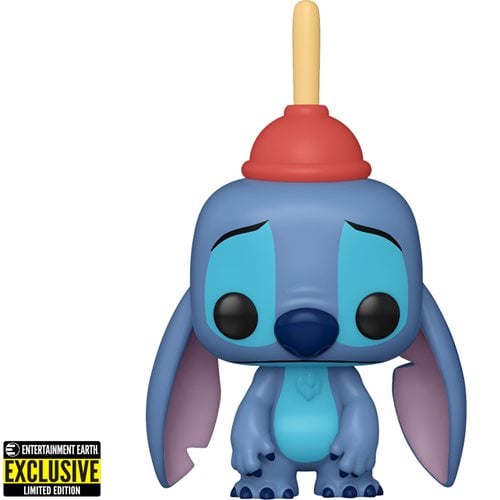 Funko Pop! 1354 Disney - Lilo & Stitch - Stitch with Plunger Vinyl Figure - Entertainment Earth Exclusive - by Funko