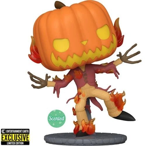 Funko Pop! 1357 - Nightmare Before Christmas 30th Anniversary Pumpkin King Scented Vinyl Figure - Entertainment Earth Exclusive - by Funko