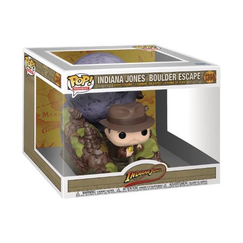 Funko Pop! 1360 Indiana Jones and Raiders of the Lost Ark Boulder Escape Moment - by Funko