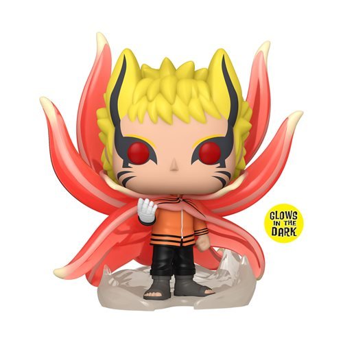 Funko Pop! 1361 Animation - Boruto - Naruto Baryon Mode Glow-in-the-Dark Super 6-Inch Vinyl Figure - AAA Exclusive - by Funko