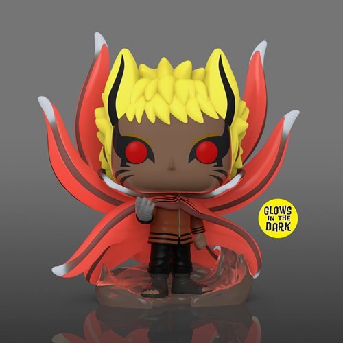 Funko Pop! 1361 Animation - Boruto - Naruto Baryon Mode Glow-in-the-Dark Super 6-Inch Vinyl Figure - AAA Exclusive - by Funko