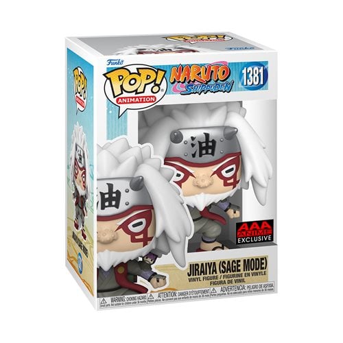 Funko Pop! 1381 Animation - Naruto: Shippuden Jiraiya Sage Mode AAA Exclusive - by Funko