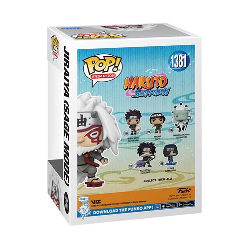 Funko Pop! 1381 Animation - Naruto: Shippuden Jiraiya Sage Mode AAA Exclusive - by Funko