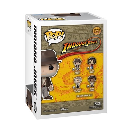 Funko Pop! 1385 - Indiana Jones and the Dial of Destiny Bobble Head - by Funko