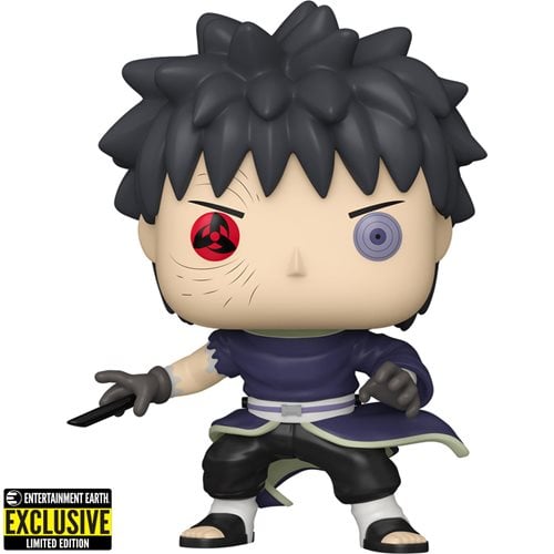 Funko Pop! 1400 Animation - Naruto: Shippuden - Obito Uchiha Unmasked Vinyl Figure - Entertainment Earth Exclusive - by Funko