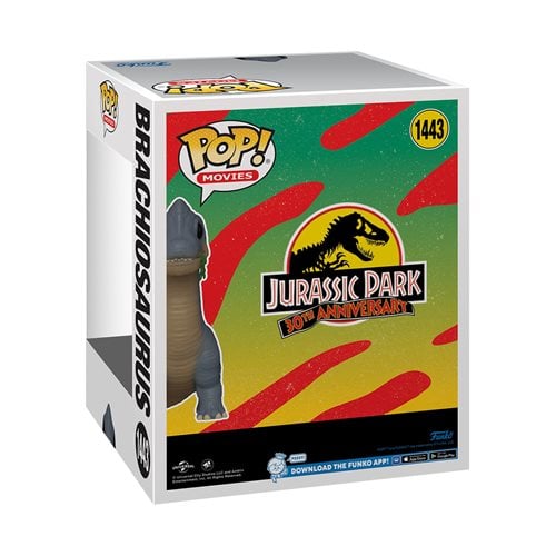 Funko Pop! #1443 Jurassic Park Brachiosaurus 6-Inch Vinyl Figure - Entertainment Earth Exclusive - by Funko