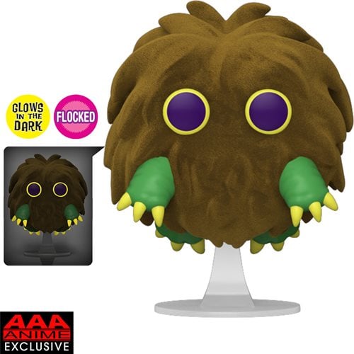 Funko Pop! 1455 Animation - Yu-Gi-Oh! Kuriboh Flocked and Glow-in-the-Dark AAA Exclusive - by Funko