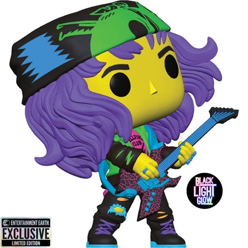 Funko Pop! 1462 TV - Stranger Things Eddie with Guitar Blacklight Vinyl Figure - Entertainment Earth Exclusive - by Funko