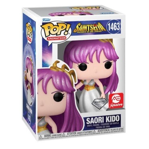 Funko Pop! 1463 Animation - Saint Seiya - Athena (Saori Kido) (AE Exclusive) Diamond Collection Glitter - by Funko