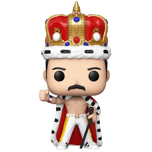 ¡Funko Pop! 96 Pop Rocks - Queen - Figura de vinilo Freddie Mercury Wembley 1986