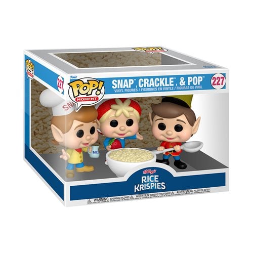 Funko Pop! 227 Moment Kelloggs Rice Krispies Snap, Crackle, and Pop - by Funko