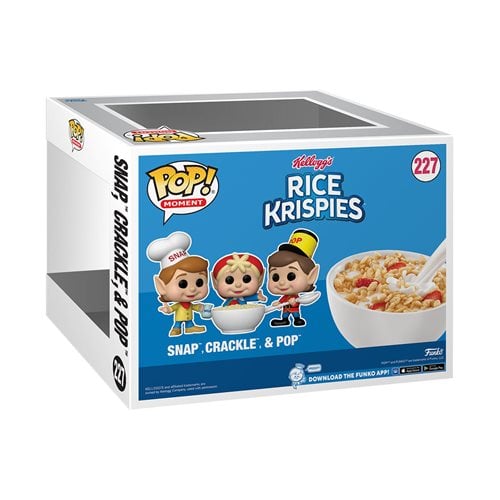 Funko Pop! 227 Moment Kelloggs Rice Krispies Snap, Crackle, and Pop - by Funko