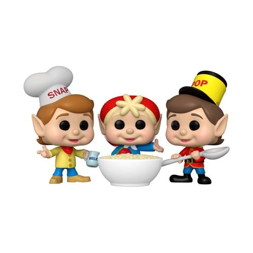 Funko Pop! 227 Moment Kelloggs Rice Krispies Snap, Crackle, and Pop - by Funko