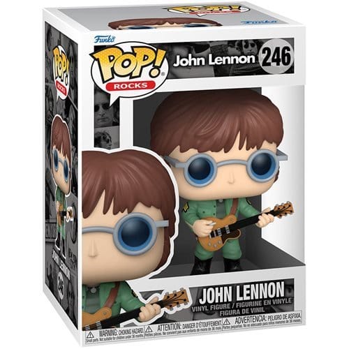 Funko Pop! 246 Rocks - John Lennon Military Jacket Vinyl Figure - by Funko