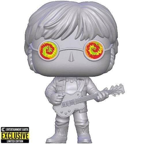 Funko Pop! 246 Rocks - John Lennon with Psychedelic Shades vinyl figure - Entertainment Earth Exclusive - by Funko