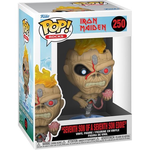 Funko Pop! 250 Rocks - Iron Maiden - "Seventh Son of a Seventh Son Eddie" Vinyl Figure - by Funko