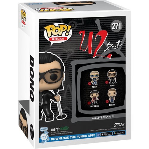 Funko Pop! 271 Rocks - U2 - Bono Vinyl Figure - by Funko