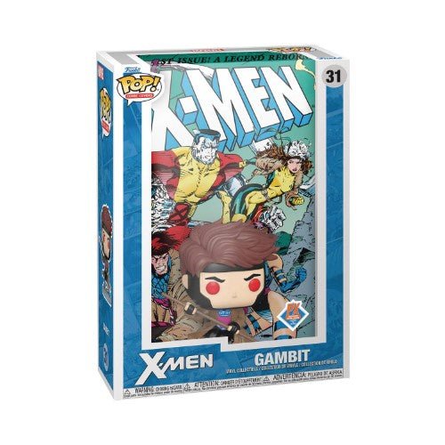 Funko Pop! #31 X-Men #1 Gambit Comic Cover Figure with Case - PREVIEWS Exclusive - by Funko
