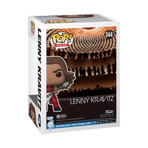 Funko Pop! 344 Rocks - Lenny Kravitz Vinyl Figure - by Funko