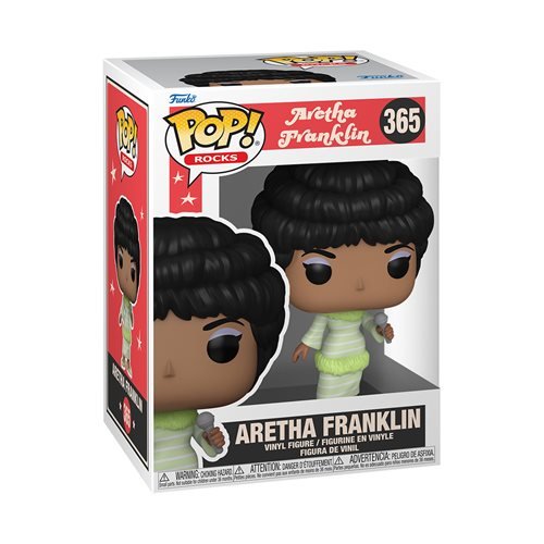Funko Pop! 365 Rocks - Aretha Franklin(Green Dress) Vinyl Figure - by Funko