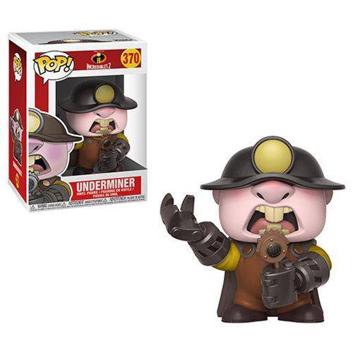 Funko Pop! 370 - Incredibles 2 - Underminer Vinyl Figure - by Funko