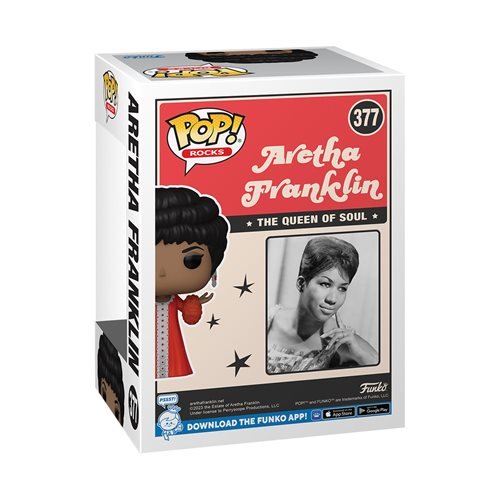 Funko Pop! 377 Rocks - Aretha Franklin (Andy Williams Show) Vinyl Figure - by Funko