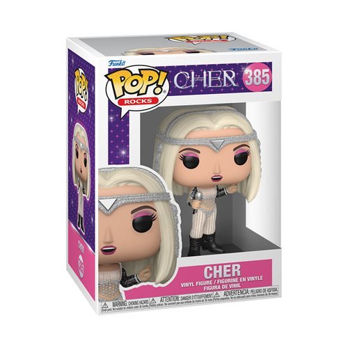 Funko Pop! 385 Rocks - Cher Living Proof Glitter Vinyl Figure - by Funko