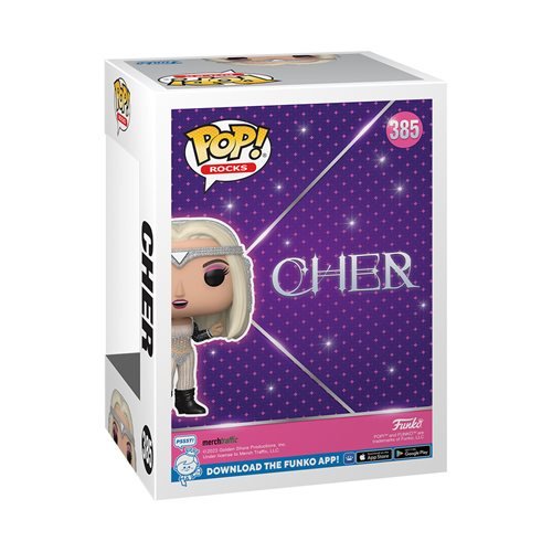 Funko Pop! 385 Rocks - Cher Living Proof Glitter Vinyl Figure - by Funko