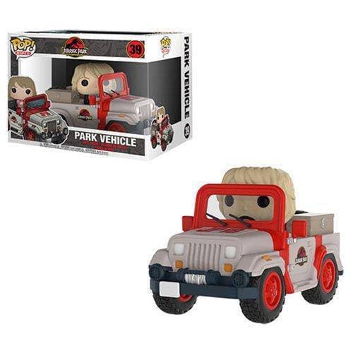 Funko Pop! 39 - Movies - Jurassic Park - Jeep with Ellie Sattler vinyl figure - by Funko