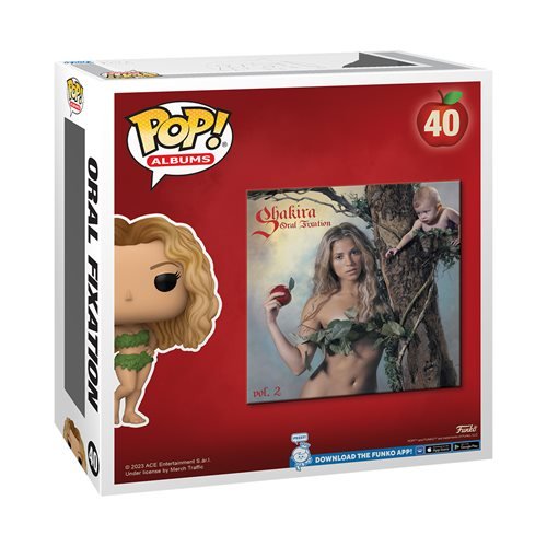 Funko Pop! 40 Shakira Oral Fixation Album Figure with Case - by Funko