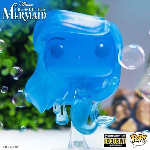 Funko Pop! 563 Disney - The Little Mermaid - Ariel Blue Translucent vinyl figure - Entertainment Earth Exclusive - by Funko