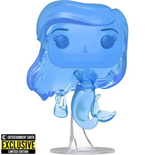 Funko Pop! 563 Disney - The Little Mermaid - Ariel Blue Translucent vinyl figure - Entertainment Earth Exclusive - by Funko