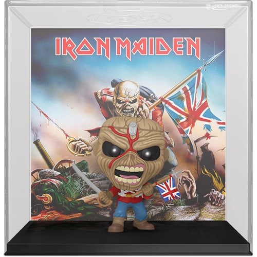 Funko Pop! 57 Iron Maiden The Trooper Album Figure with Case - by Funko