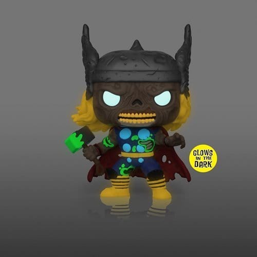 Funko Pop! 787 - Marvel Zombies Thor Glow-in-the-Dark Funko Pop! Figure - Entertainment Earth Exclusive - by Funko