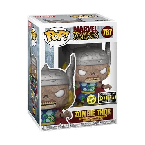 Funko Pop! 787 - Marvel Zombies Thor Glow-in-the-Dark Funko Pop! Figure - Entertainment Earth Exclusive - by Funko