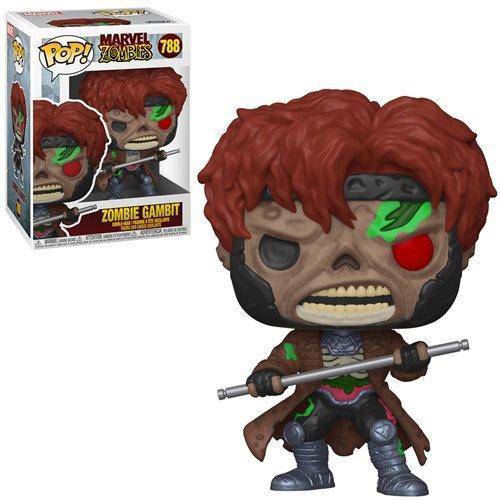 Funko Pop! 788 Marvel Zombies - Zombie Gambit Bobble Head - by Funko