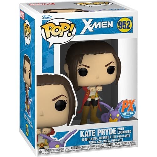 Funko Pop! 952 - Marvel X-Men Kate Pryde with Lockheed Vinyl Figure - Previews Exclusive - by Funko