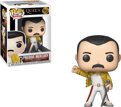 Funko Pop! 96 Pop Rocks - Queen - Freddie Mercury Wembley 1986 Vinyl Figure - by Funko