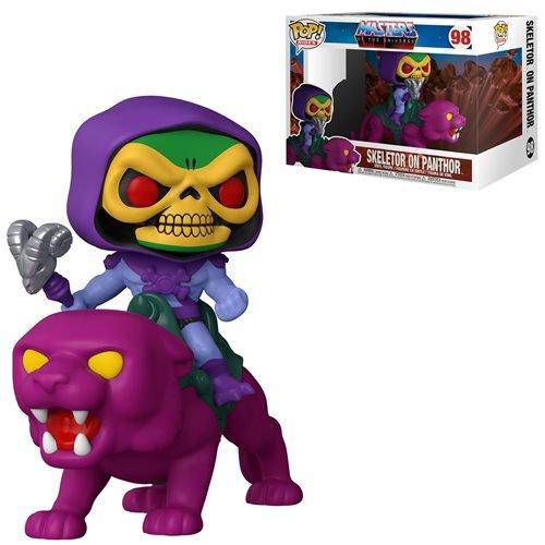 Funko Pop! 98 Pop Rides - Masters of the Universe - Skeletor on Panthor vinyl figure - by Funko
