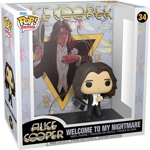 Funko Pop! Alice Cooper Welcome to My Nightmare Album Figure with Case - by Funko