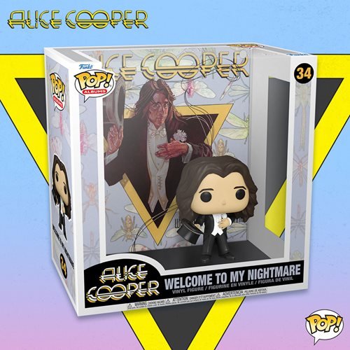 Funko Pop! Alice Cooper Welcome to My Nightmare Album Figure with Case - by Funko