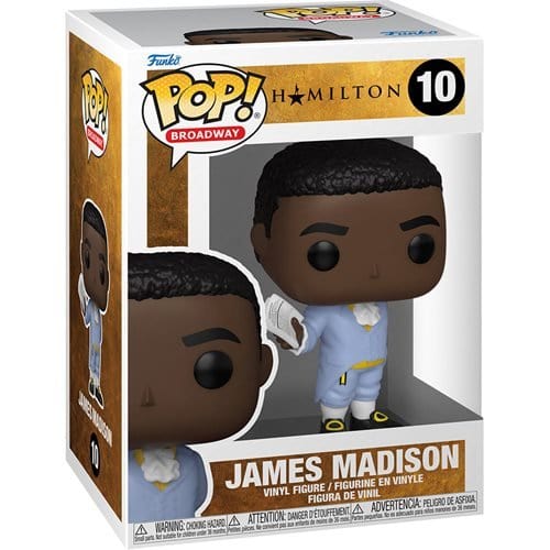 Funko Pop! Braodway 10 - Hamilton James Madison Vinyl Figure - by Funko