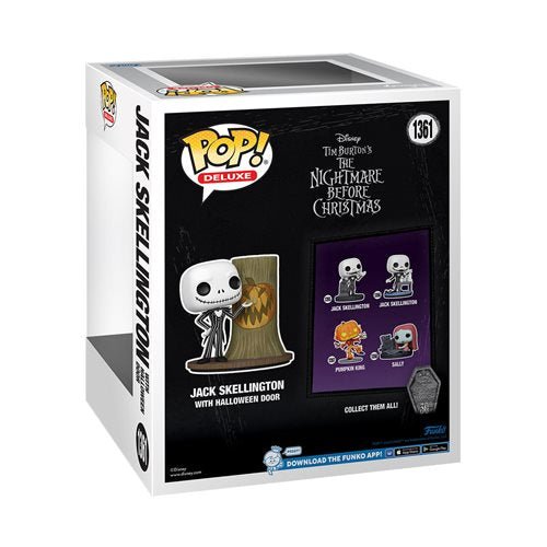 Funko Pop! Deluxe 1361 Disney - Nightmare Before Christmas - Jack with Halloween Door Vinyl Figure - by Funko